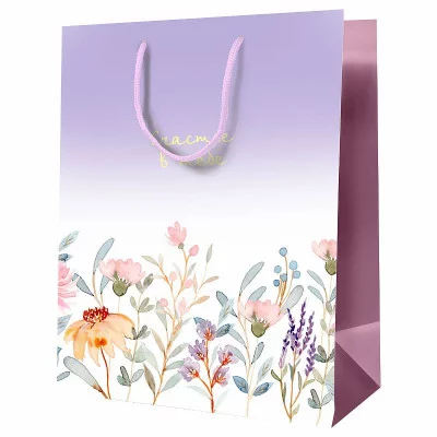 Пакет подарочный 1шт 18*23*10см MESHU "Счастье в тебе", ламинированный 354745