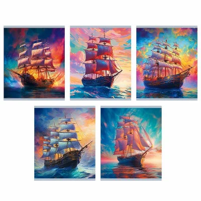 Тетрадь А5 48л "Морские странники" КанцЭксмо ТК489022