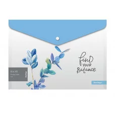 Папка-конверт на кнопке Berlingo "Eco XS" А4, 180мкм, с рисунком 327130