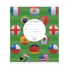 Тетрадь 12л клетка мелов "The Champions" ERICH KRAUSE 45066 022319