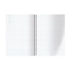 Тетрадь 96л., А4, клетка, на гребне BG "Minimal", глянцевая ламинация, тиснение фольгой 378739