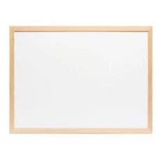 Доска для письма маркером CZ-291 195х295мм, рамка светлое дерево 327160