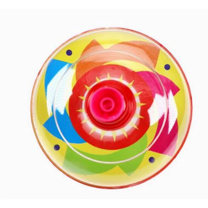 Юла 11см "Цветная 3" цвет микс И-4336