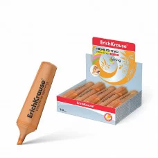 Текстмаркер ErichKrause Visioline V-12 Spring, цвет чернил оранжевый 50510