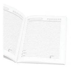 ЕЖЕДНЕВНИК А5,128л. БЕЛЫЕ ПЁРЫШКИ (128-9987)7БЦ,матовая ламинация,выбороч. лак,недат 128-9987