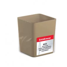 Подставка настольная пластиковая ErichKrause® Base, Powder, бежевая 55820