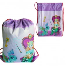 Мешок для обуви "Принцесса и дракон", 35х42см, 1 отд.,сублимация, нейлон 4023 297352