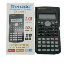 Калькулятор DL-295/CZ-351 Renzdo Инженерный, 12 разр, 15.5х8х1см, с крышкой, черный KK-82MS-1 327271