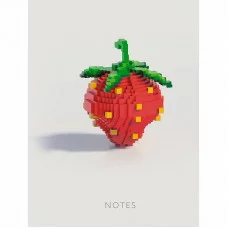 Книга для записей А6 64л Strawberry КанцЭксмо КЗ6643732