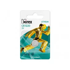 Батарея литиевая Mirex CR1220 3V 1 шт Бат551