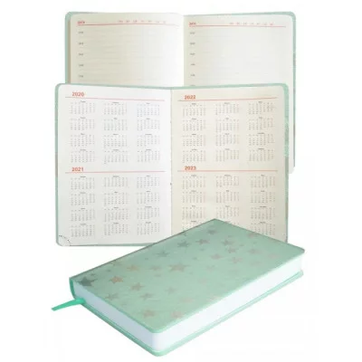 Ежедневник А6+ 176л кожзам "Звезда" тонир/бл перф/уг JOSEF OTTEN Z963-1/1 284051