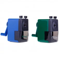 Точилка механическая Berlingo, цвета в асс., пласт. корпус, инд. упак. BERLINGO_ 113155