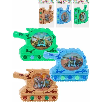 Водная игра с кольцами "Танк", 13х10см, цвет микс ( Арт. ИГ-3572)