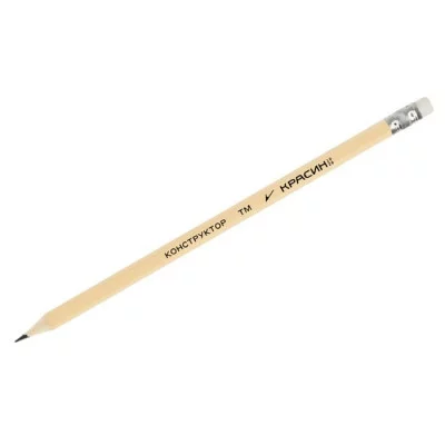 Карандаш ч/г Красин "Конструктор" 6М (6B) шестигран., заточен. 346218