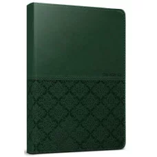 Ежедневник недатир.А5 160л.лин. СТИЛЬ ДЛЯ ОФИСА-4 зел.кожзам тисн. 160-4089