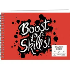 Скетчбук А5 40л "SKETCHBOOK. Skills" КанцЭксмо ТС5405051