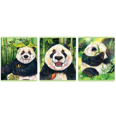 Тетрадь А5 48л "Панда Катюша" КанцЭксмо ТКК489300