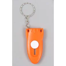 Брелок пластик канцелярский нож Ракета МИКС 3х6 см 9769475