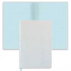 Книжка записная А6 96л точка интегр Шиммер жемчужно-белый гологр голуб/блок ФЕНИКС+ 47480 127548