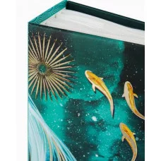 Фотоальбом на 100 фото 10*15 50 л. "Изумрудная лазурь"11.5 x17.5см ФР-1266