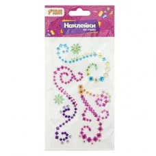 Наклейки из страз "Орнамент", 9,5*15,5см 95397