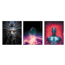 Тетрадь А5 96л "Киберпанк" КанцЭксмо ТС968553