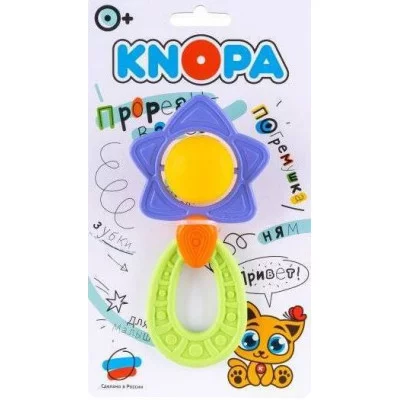 Погремушка-прорезыватель "Звезда" 80014
