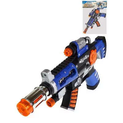 Автомат "Военный арсенал"(33 см, свет,звук, бат. 3*АА не в компл.,в пакете) ( Арт. 2000633)