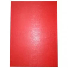 Обложка без надписи бумвинил красный КАНЦБУРГ 10ДР00 140205