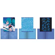 Тетрадь А5 48л "Blue mix" КанцЭксмо ТК488533