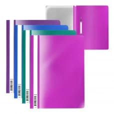 Папка-скоросшиватель пластиковая ErichKrause® Fizzy Vivid, A4, ассорти  46120