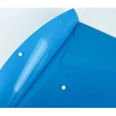 Папка-конверт на кнопке А3 200мкм синяя DV-371A3-BL