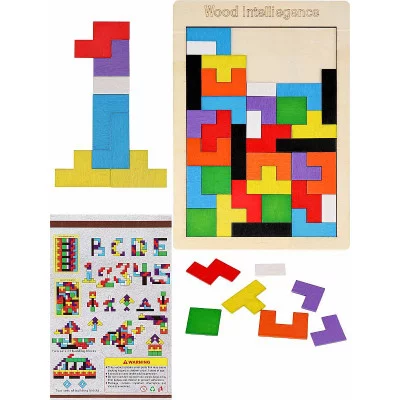 Деревянная игрушка. Тетрис 28х17см. (Арт. И-0398)