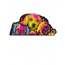 Деревянный пазл развивающий Щенки M A004Z A004Z