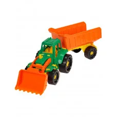 Трактор "Иван" Бульдозер с прицепом Фермерский И-2398