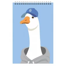 Блокнот А6, А7 А7 60л "Гусь"  КанцЭксмо БСК740364