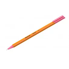 Ручка капиллярная Berlingo "Rapido" розовая, 0,4мм, трехгранная 255123