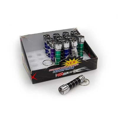 Фонарик-брелок. КОСМОС (металл). Арт. T210