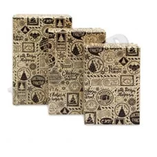 Наборы прямоугольных KRAFT коробок 3 в 1 Новогодняя почта ( 19х12х7,5-15х10х5 см) КОР-1996