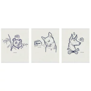 Тетрадь А5 96л "Sketching animals" КанцЭксмо Т2Л967066