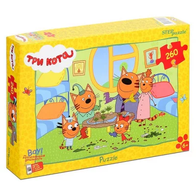 Пазлы 260 Три кота (new 2) 95153
