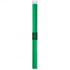 Бумага крепированная Greenwich Line, 50*250см, 32г/м2, зеленая, в рулоне, пакет с европодвесом 311738