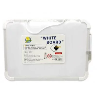 Доска для письма магнитно-маркерная DI-731 255х355мм, светлая рамка пластик, маркер, 2 магнита TK6305 332609