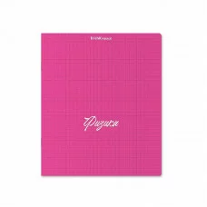 Тетрадь общая ученическая с пластиковой обложкой на скобе ErichKrause NEON, розовый, ФИЗИКА, 48 листов, клетка 59569