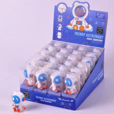 Точилка  CW-68 "Космонавт с ушками" 45*35*30мм, фигурная, 1 отделение, без накопителя, в упаковке ПВХ XP-2803 (24/720)  325091