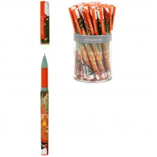 Ручка шариковая Greenwich Line "Terrakotto art" синяя, 0,7мм, игольчатый стержень, грип, софт-тач 309313