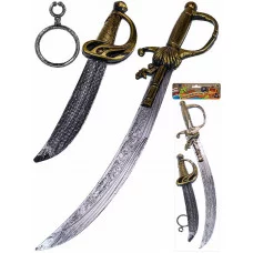 Игровой набор "Пиратский остров-11"(сабля, кинжал, серьга, в пакете) (Арт. ИН-0233)