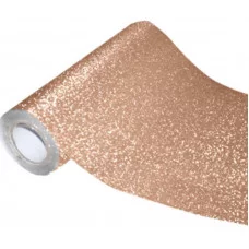 Пленка самоклеящаяся с блестками, 45x100 см, бронзовая, PP 100 мкм, в рулоне 8117302