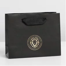 Пакет ламинированный горизонтальный «Лев», S 12 × 15 × 5,5 см    7164737