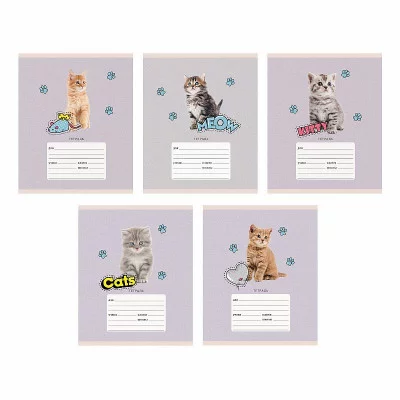 Тетрадь А5 18л "Мяу!"  КанцЭксмо ТЛЛ187582